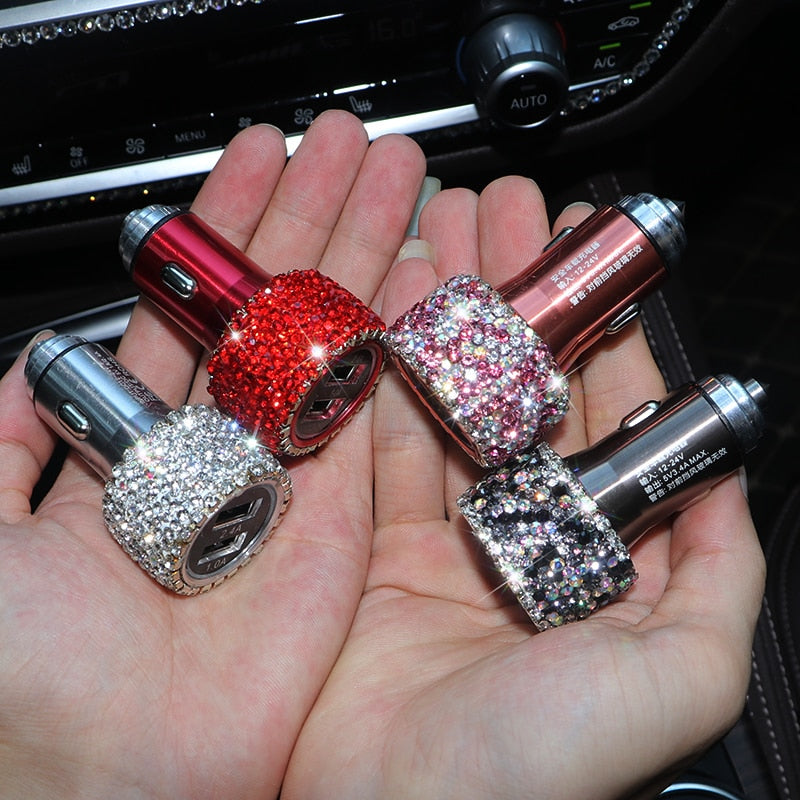 ALÉA PARIS | Chargeur Double USB — Crystal Design