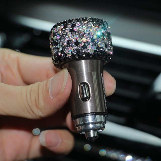 ALÉA PARIS | Chargeur Double USB — Crystal Design