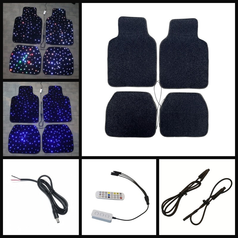 ALÉA PARIS | Tapis Starlight — Fibre Optique RGB & Ciel Étoilé