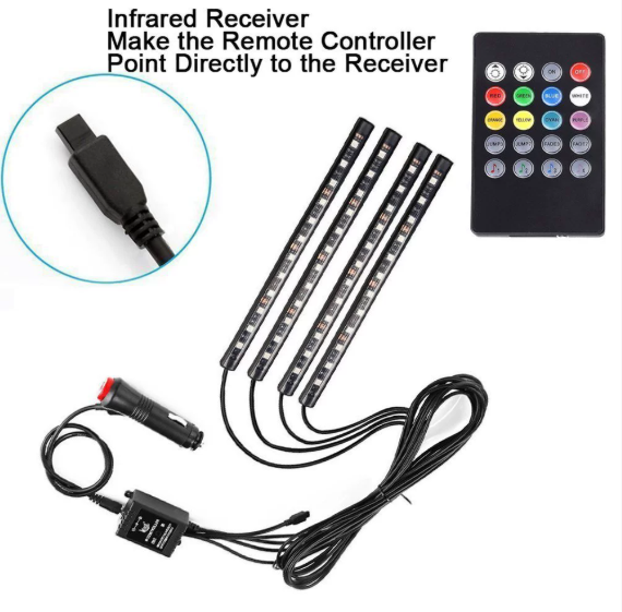 LED RGB Musique ALÉA – Lumières Syncées au Rythme
