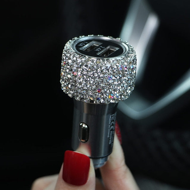 ALÉA PARIS | Chargeur Double USB — Crystal Design