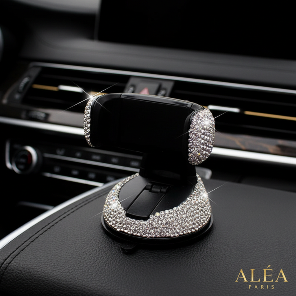 ALÉA PARIS | Support Téléphone Crystal Diamond