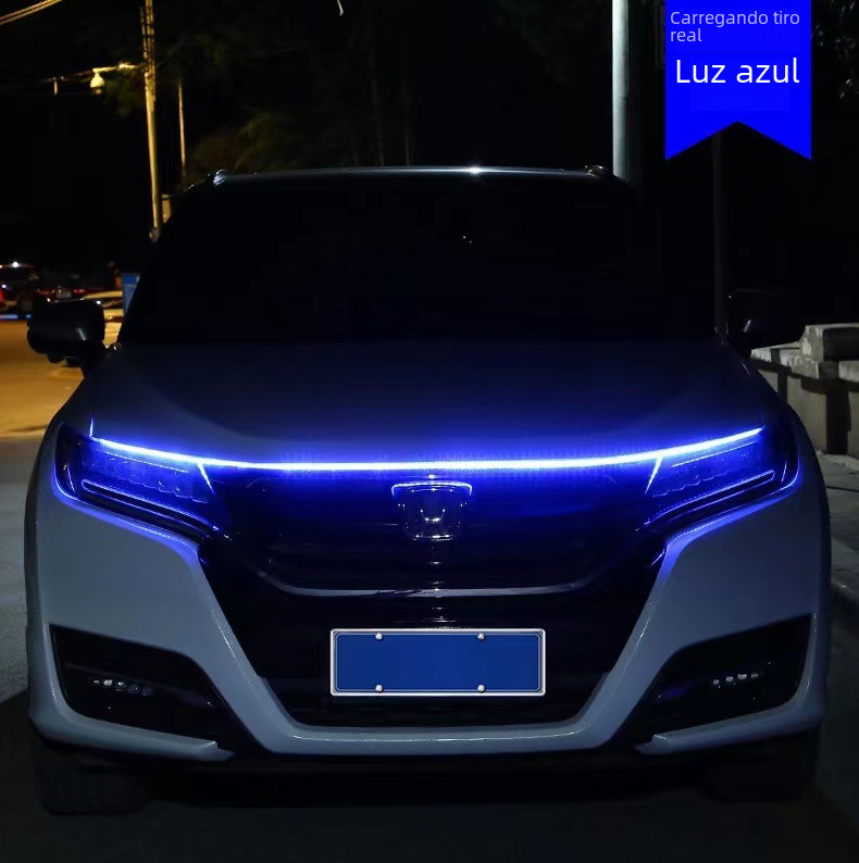 Lumières de Jour LED à Balayage de Démarrage avec Décoration de Capot